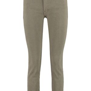 MOTHER High Waisted Rascal Ankle Step Fray